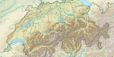 Карта Швајцарској олакшање