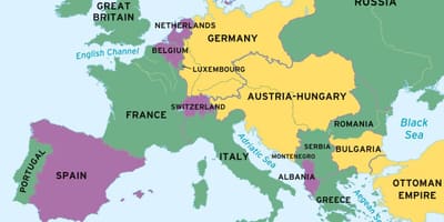Карта Швајцарској на мапи света