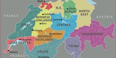 Карта Швајцарској привлачности 